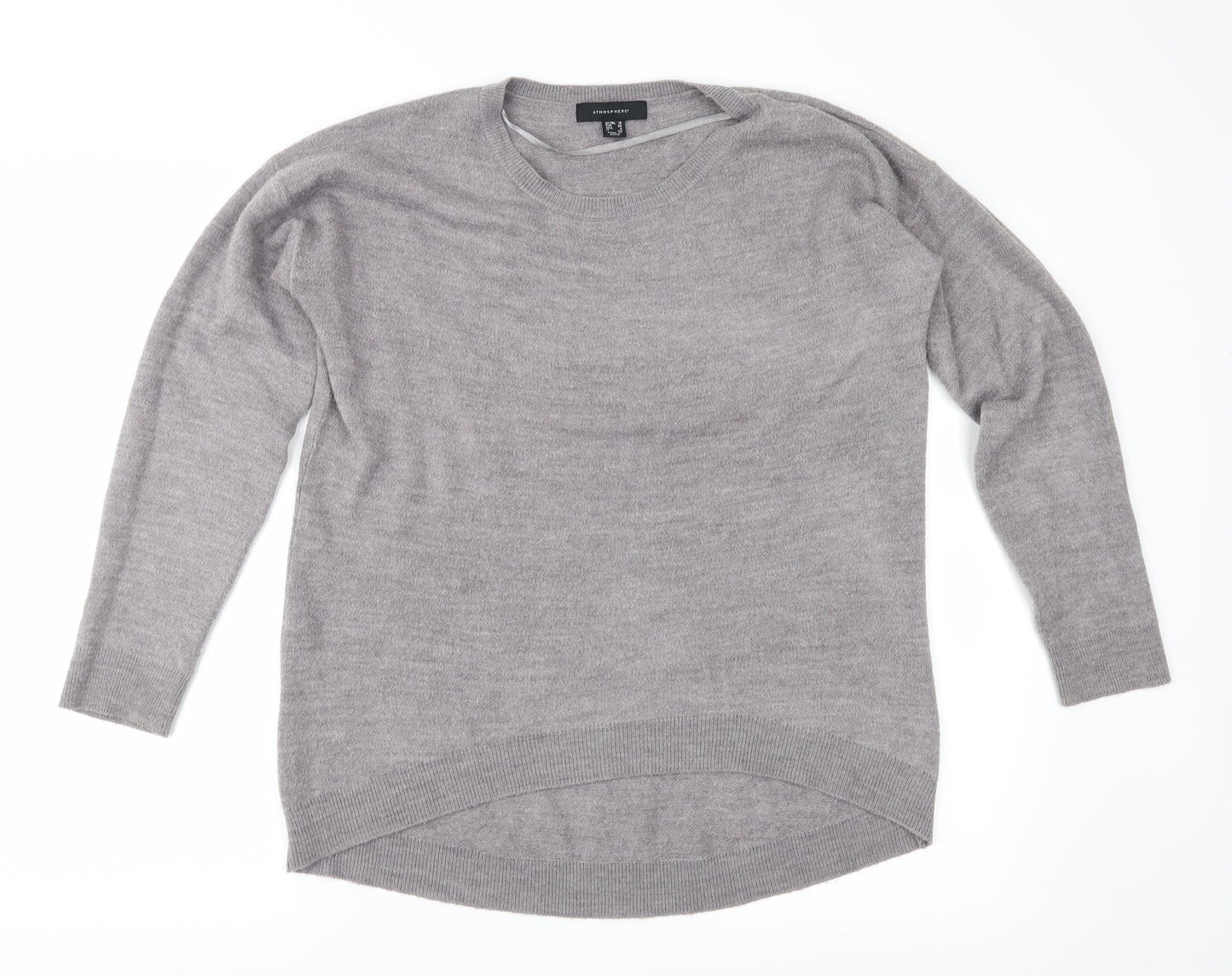 Atmosphere Womens Grey  Knit Pullover Jumper Size 10