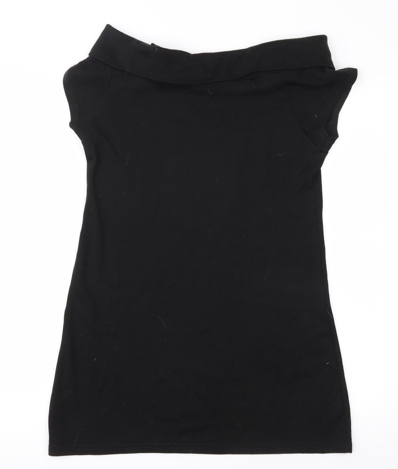 Miso Womens Black  Jersey Shift  Size M