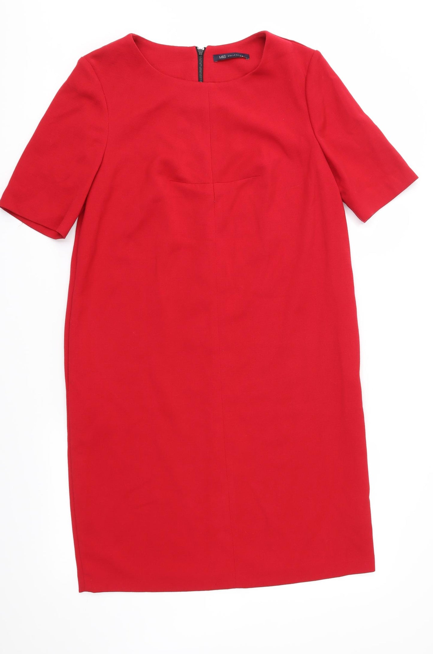 Marks and Spencer Womens Red   Shift  Size 10