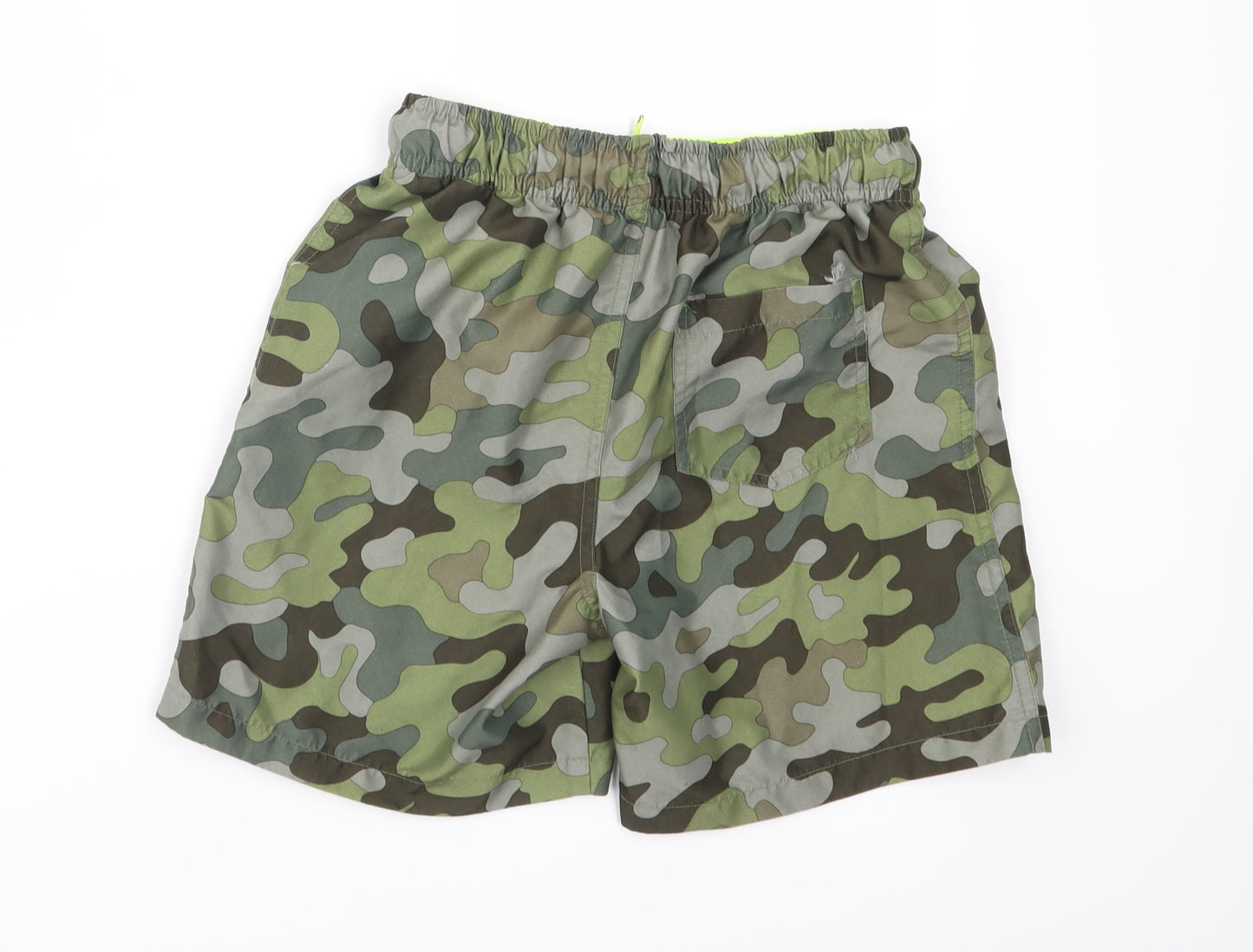 Nutmeg Boys Green Camouflage  Bermuda Shorts Size 11-12 Years