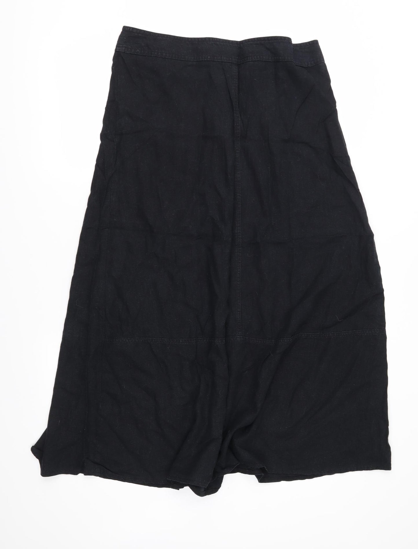 Papaya Womens Black   A-Line Skirt Size 12