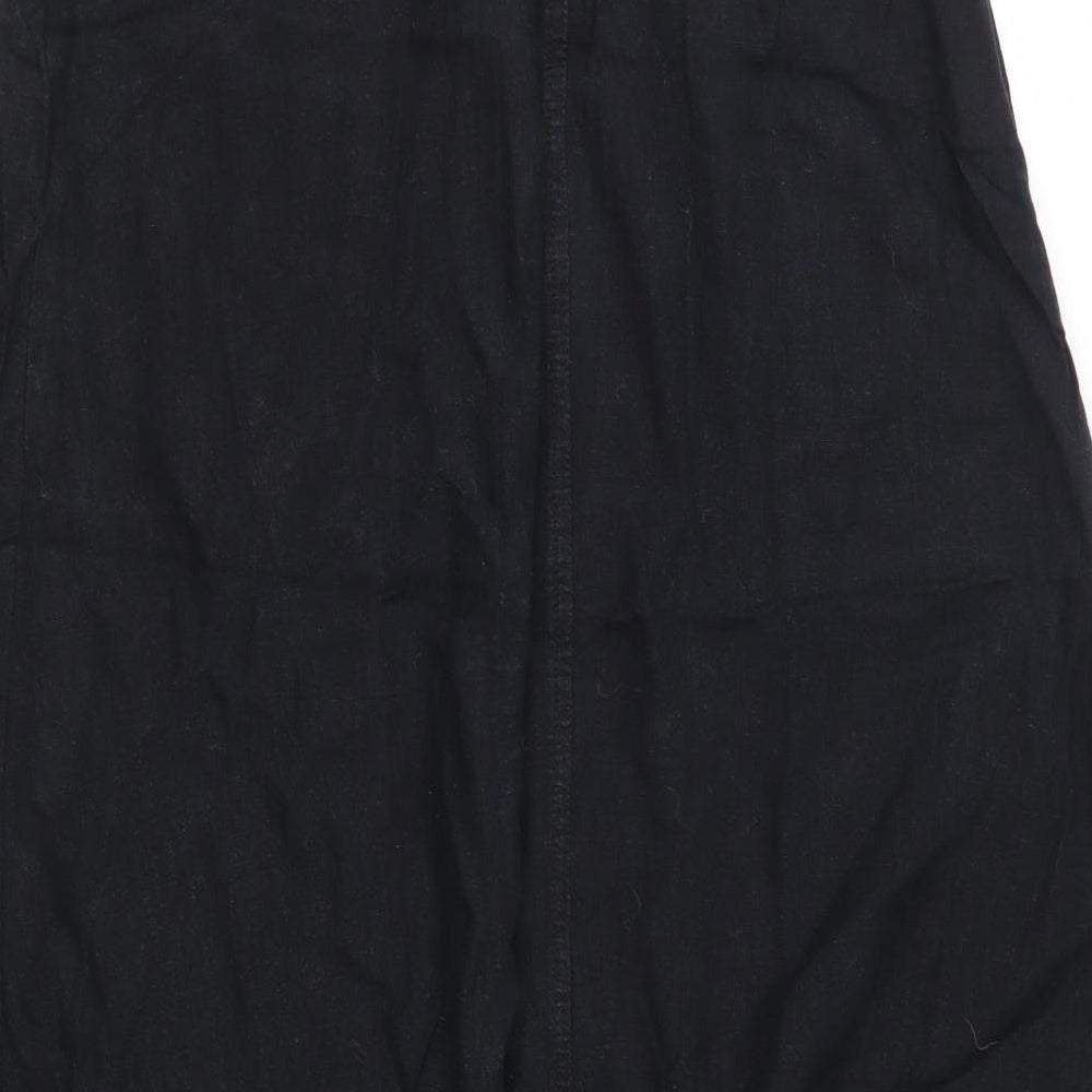 Papaya Womens Black   A-Line Skirt Size 12