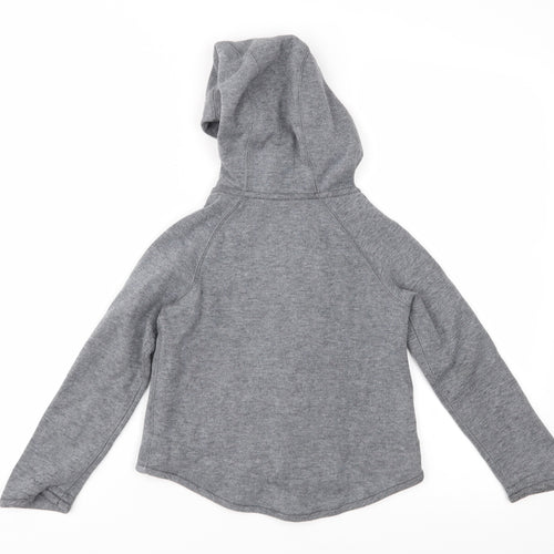 Nike Girls Grey   Full Zip Hoodie Size 3-4 Years