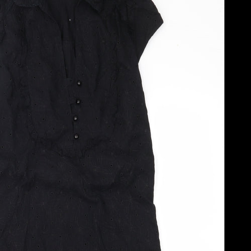 Preworn Womens Black   Shift  Size 10