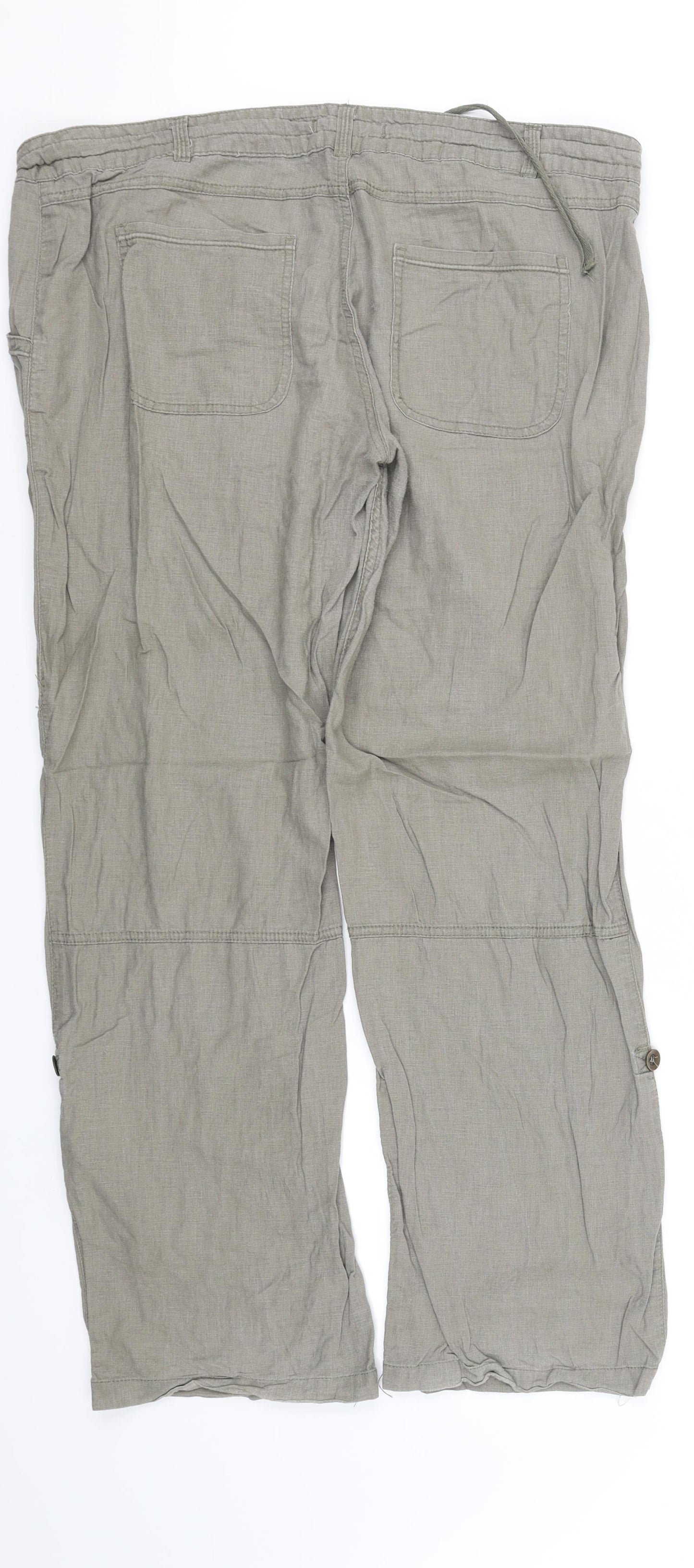 Atmosphere Womens Beige   Trousers  Size 14 L31 in