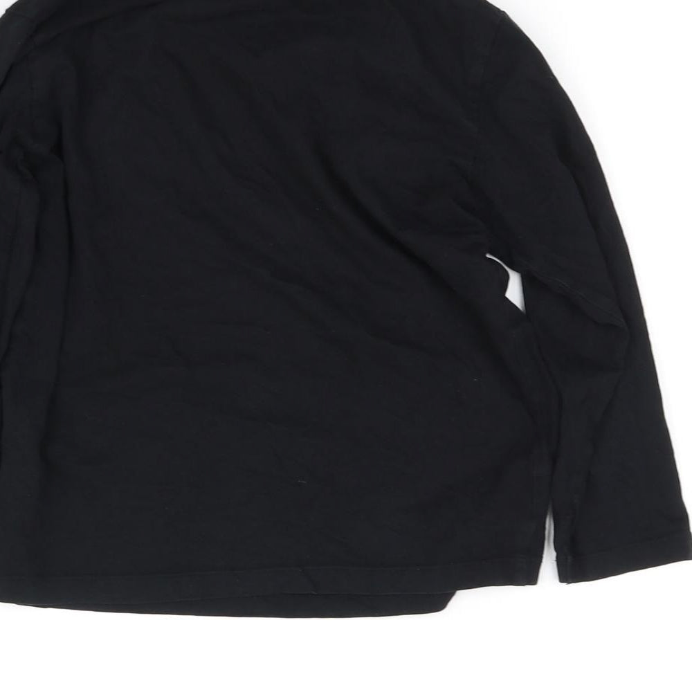 Batman Girls Black   Basic T-Shirt Size 6-7 Years
