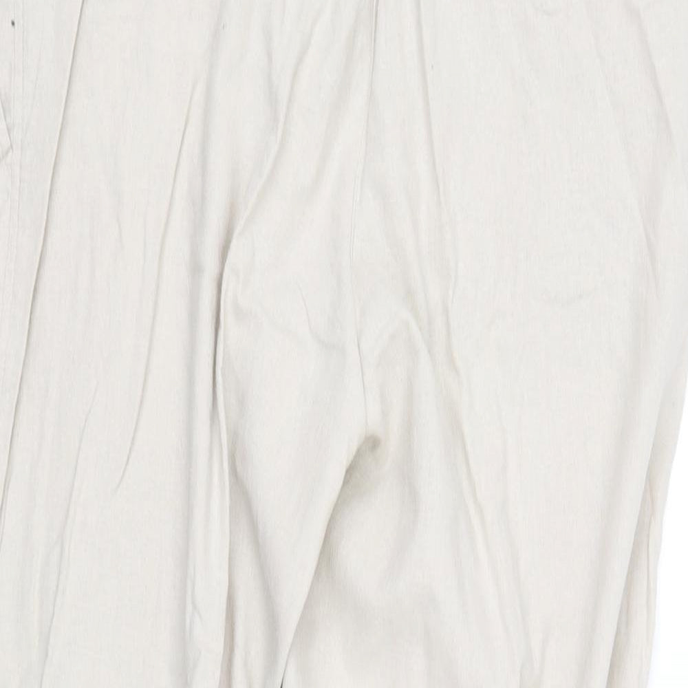 Anucci Womens Beige   Trousers  Size 18 L34 in