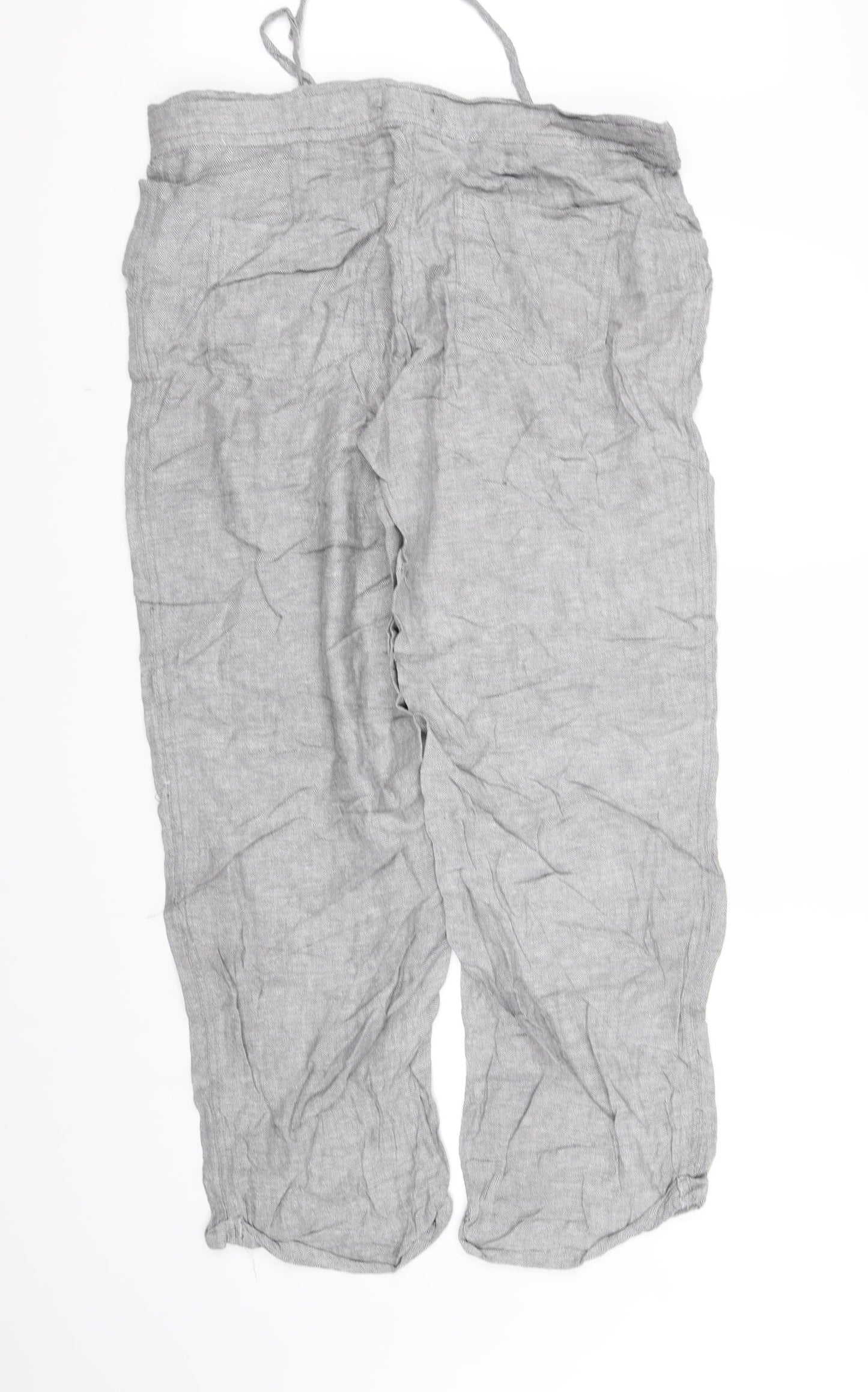 pre worn Womens Grey   Trousers  Size 14 L32 in