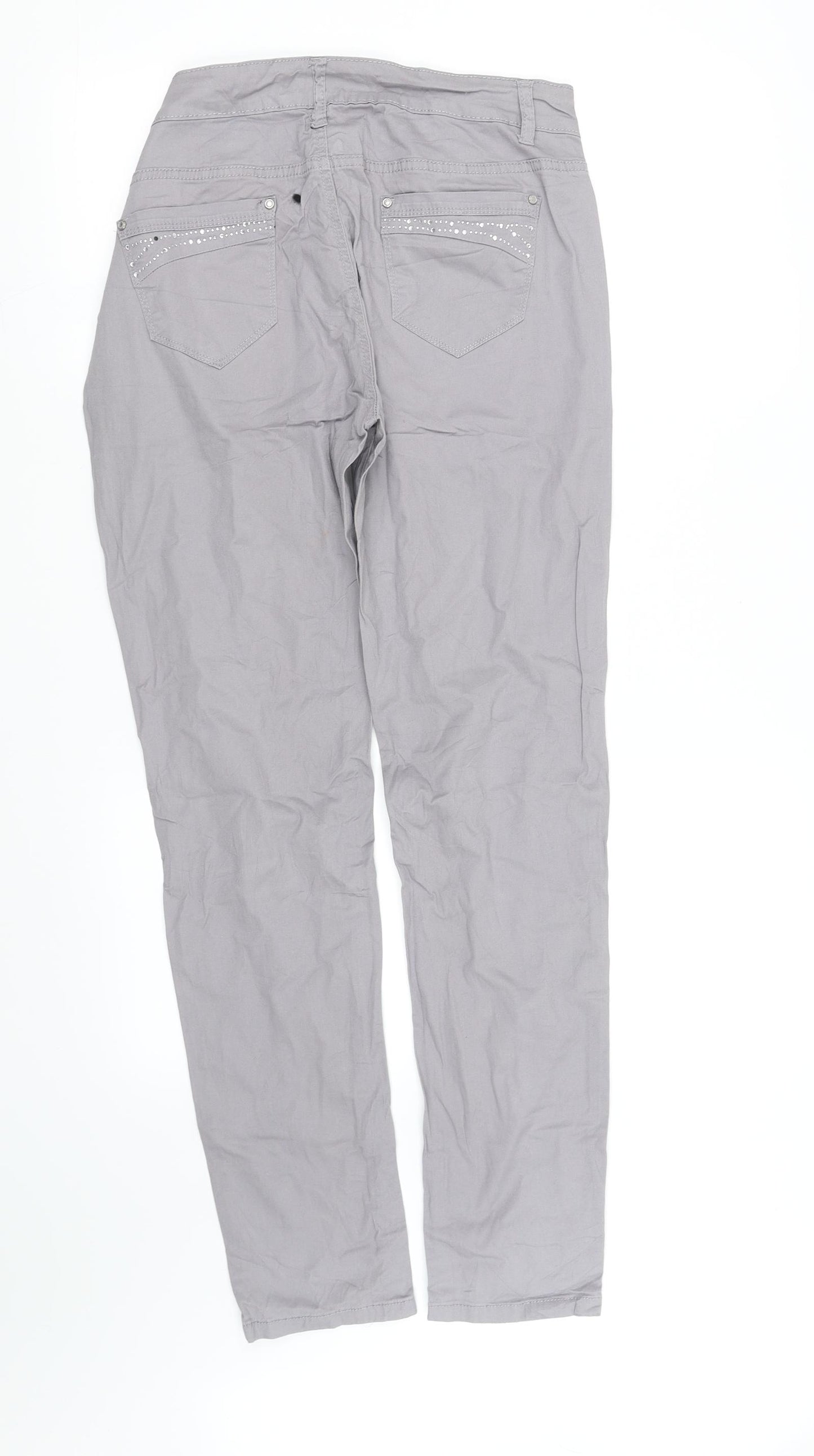 pre worn Womens Grey   Trousers  Size 14 L32 in