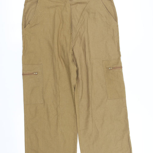 pre wrn Womens Beige   Trousers  Size M L28 in