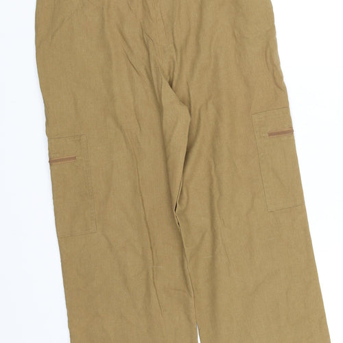 pre wrn Womens Beige   Trousers  Size M L28 in