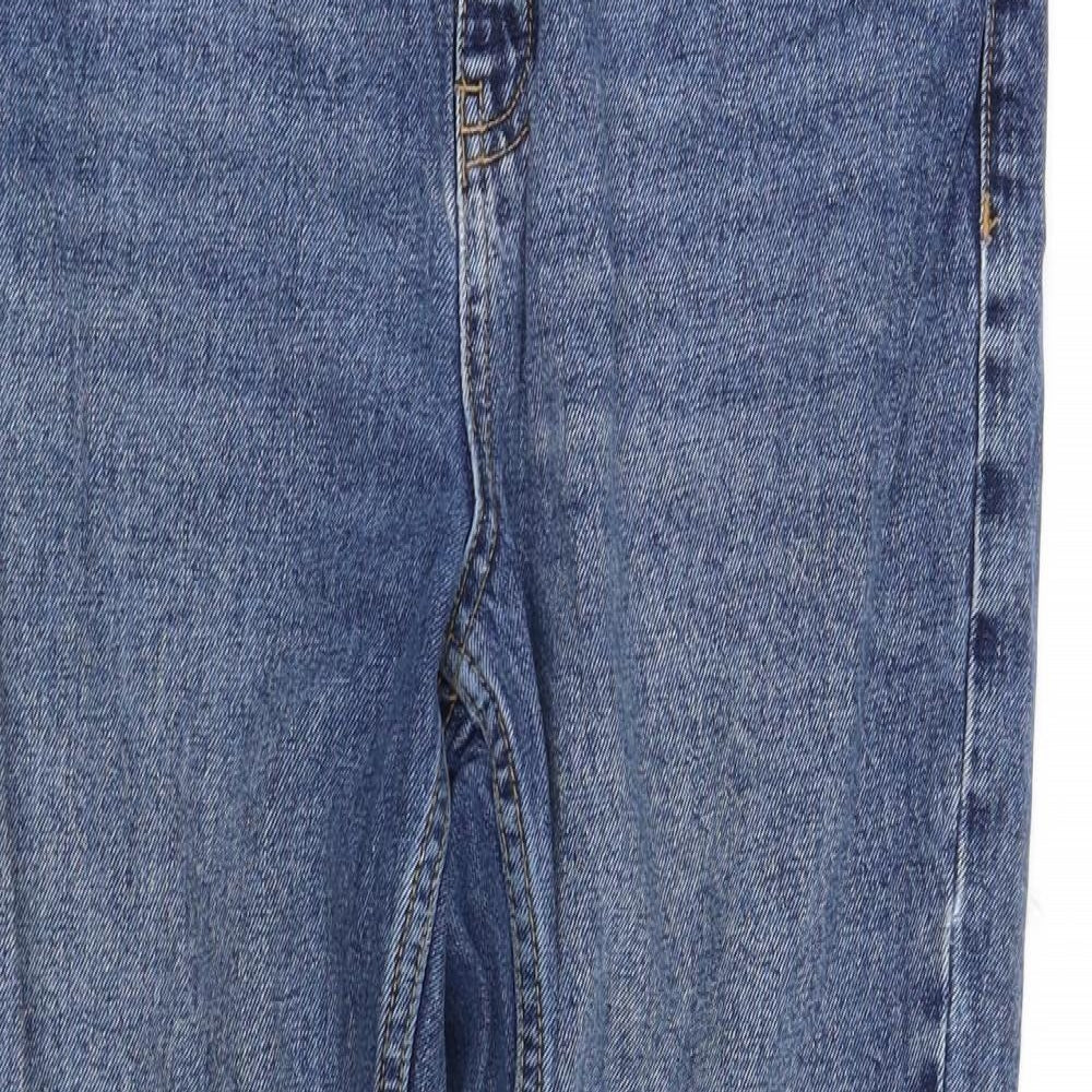 topsshop Womens Blue   Straight Jeans Size 12 L30 in