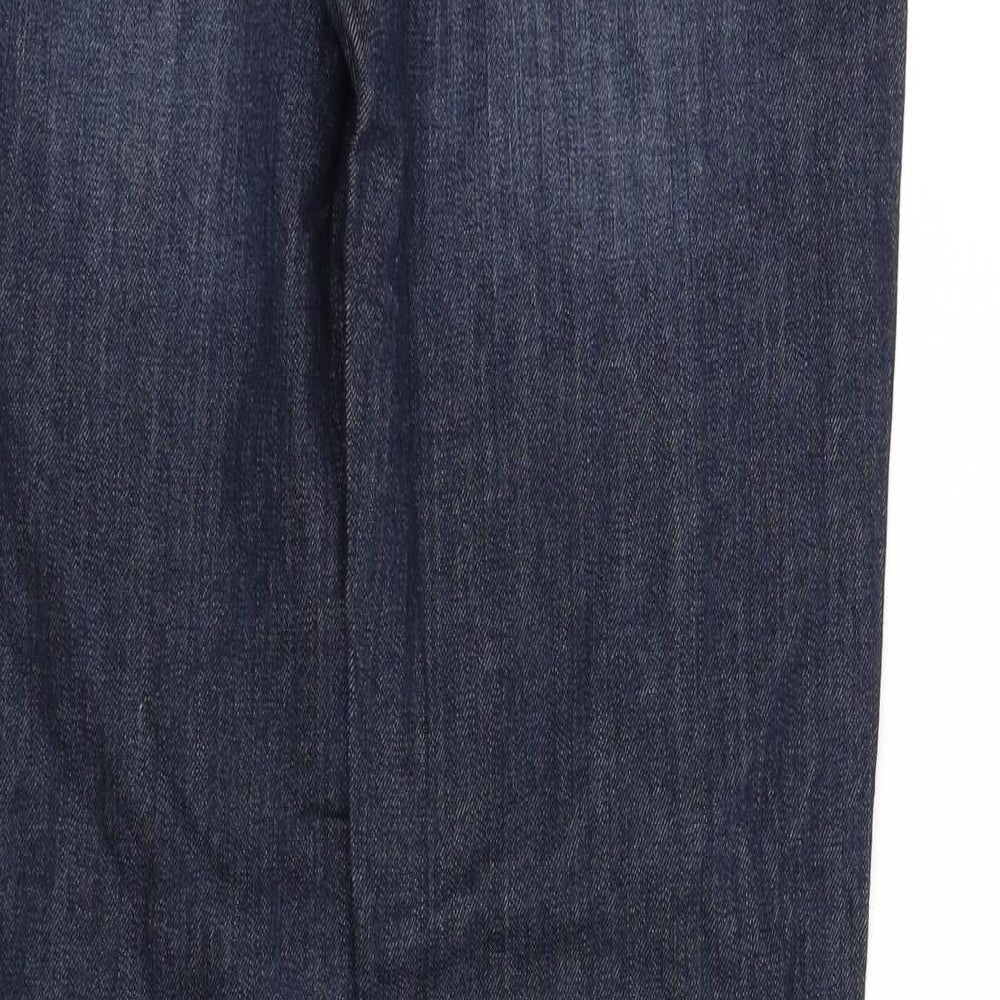 pre worn Womens Blue   Straight Jeans Size 12 L37 in