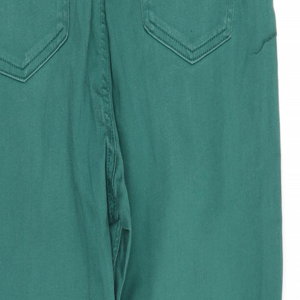 pre worn Womens Green   Straight Jeans Size 12 L34 in