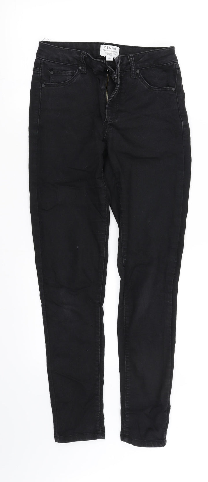 pre worn Womens Black   Straight Jeans Size 6 L30 in