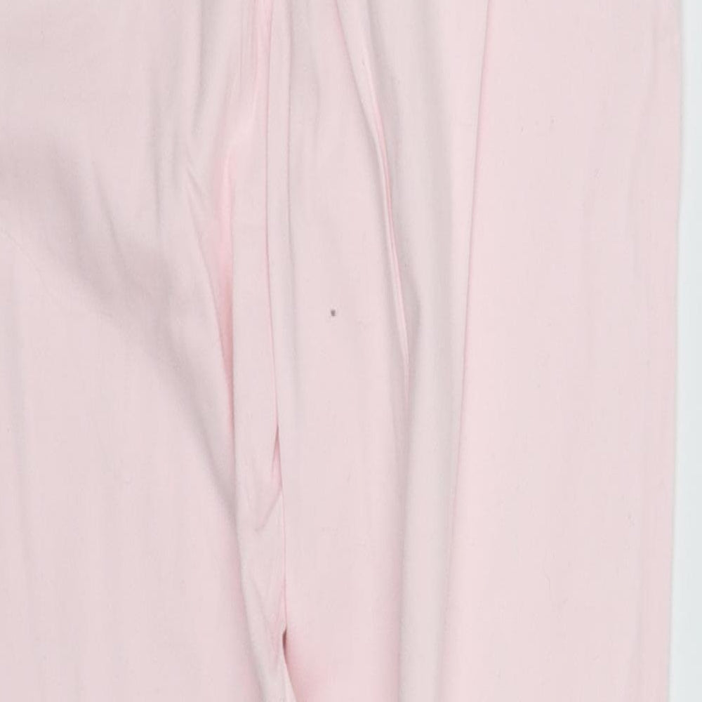 m&S Womens Pink   Trousers  Size 12 L27 in