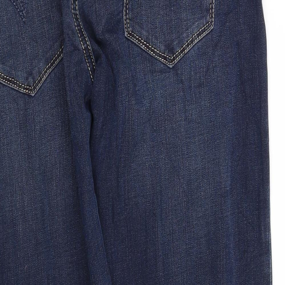 pe worn Girls Blue   Straight Jeans Size M