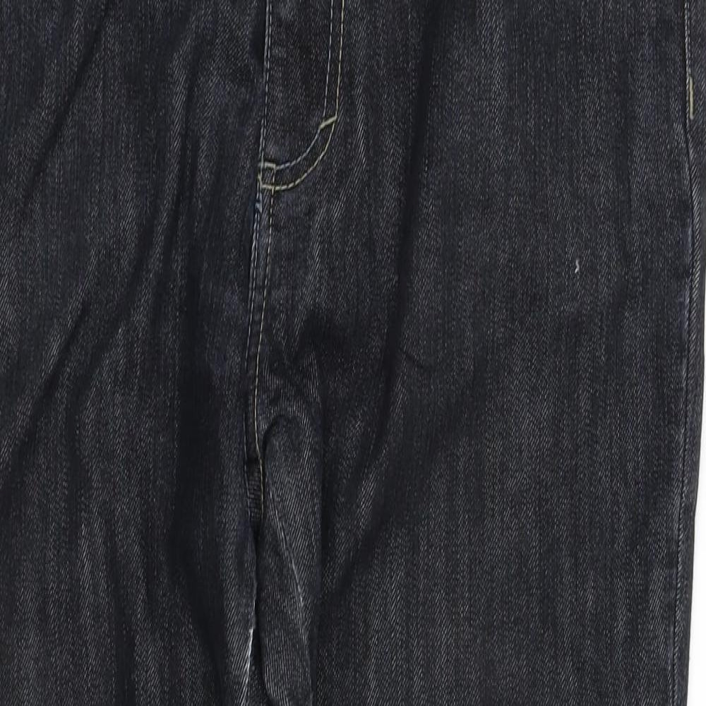 pre worn Womens Black   Straight Jeans Size L L29 in