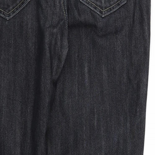 pre worn Womens Black   Straight Jeans Size L L29 in