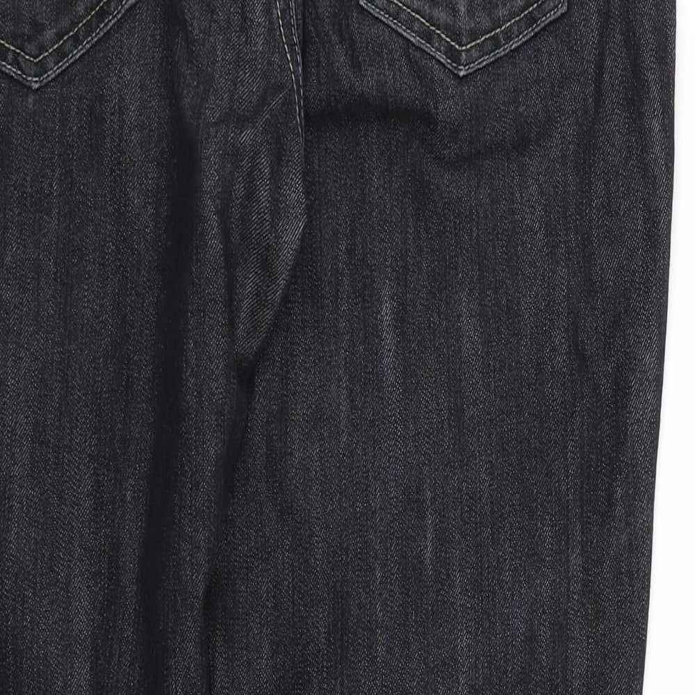 pre worn Womens Black   Straight Jeans Size L L29 in