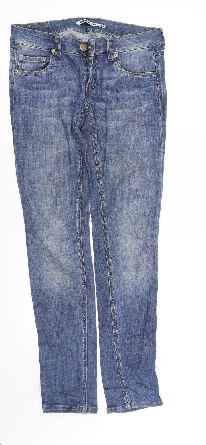 Terranova Womens Blue   Straight Jeans Size S L33 in