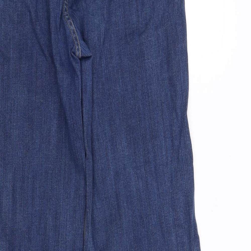 Run & Fly Womens Blue   Straight Jeans Size 10 L32 in