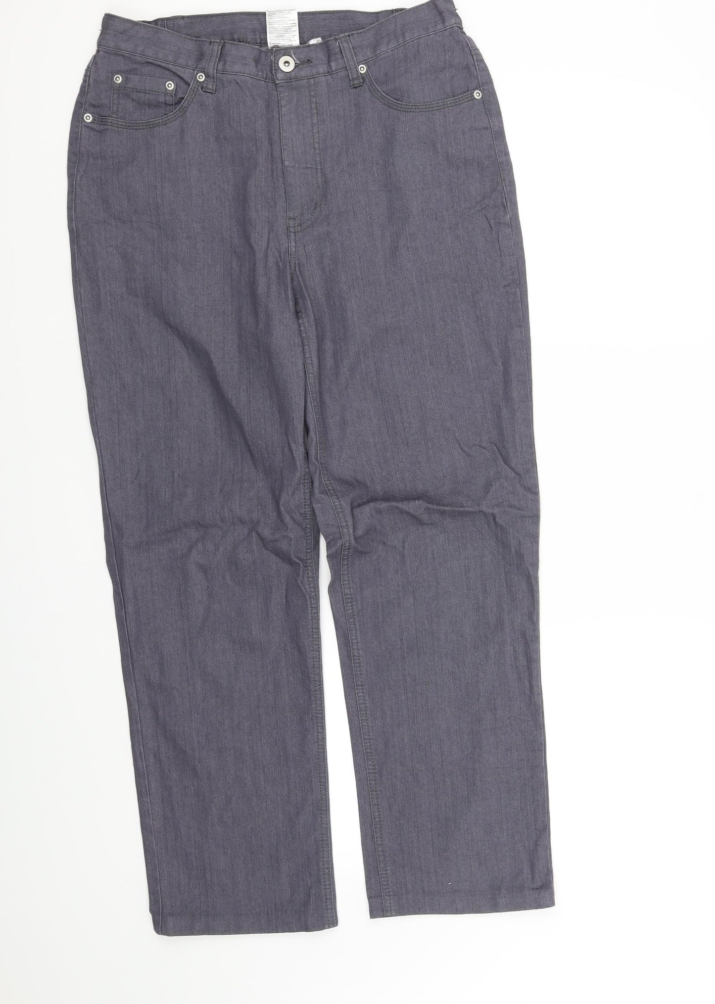 pre worn Womens Blue   Trousers  Size 12 L29.5 in