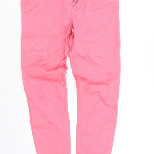 ORSAY Womens Pink   Straight Jeans Size 12 L29 in