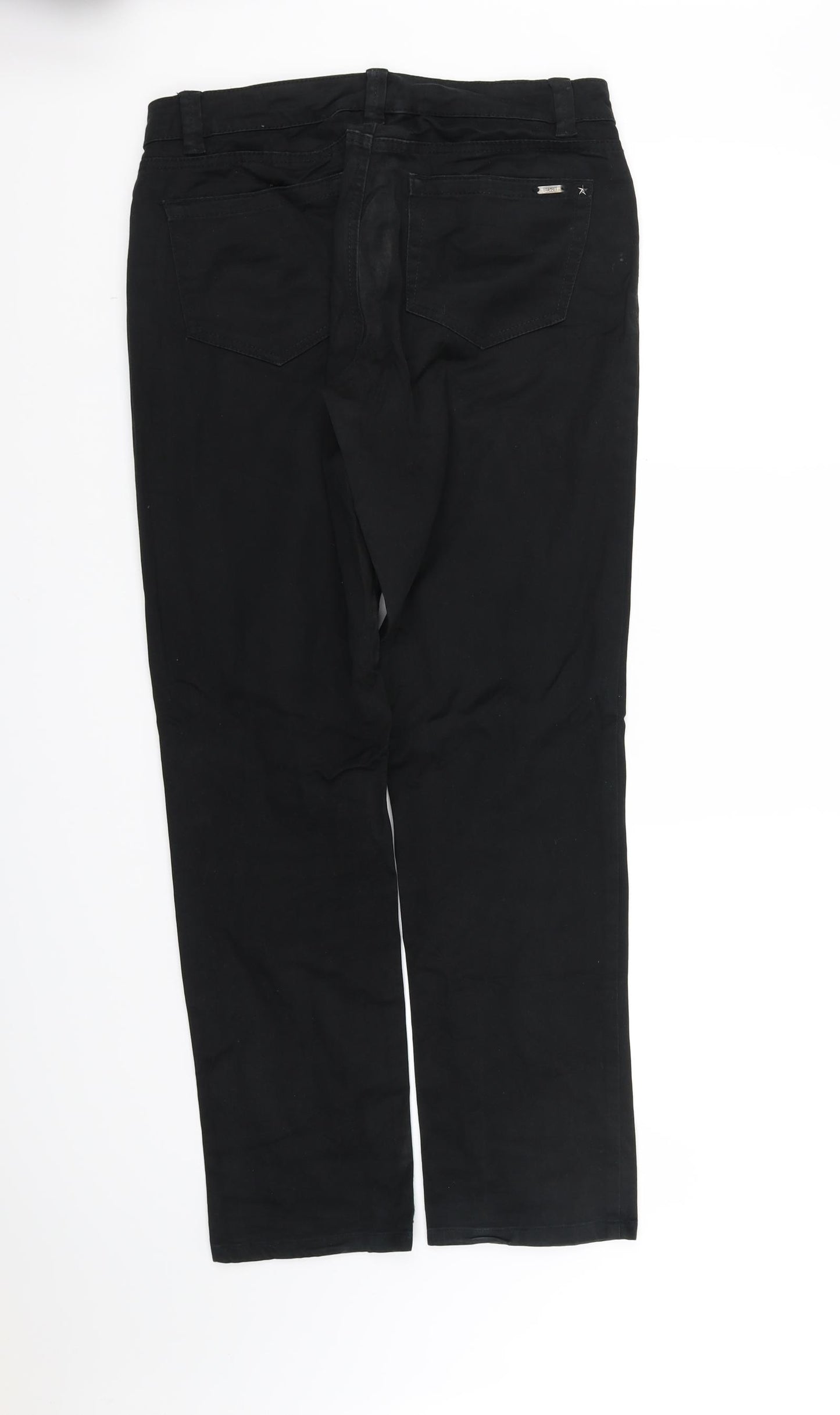 sprit Womens Black   Trousers  Size 10 L32 in