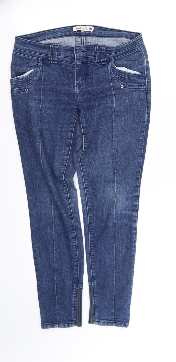 pre worn Womens Blue   Straight Jeans Size 12 L29 in