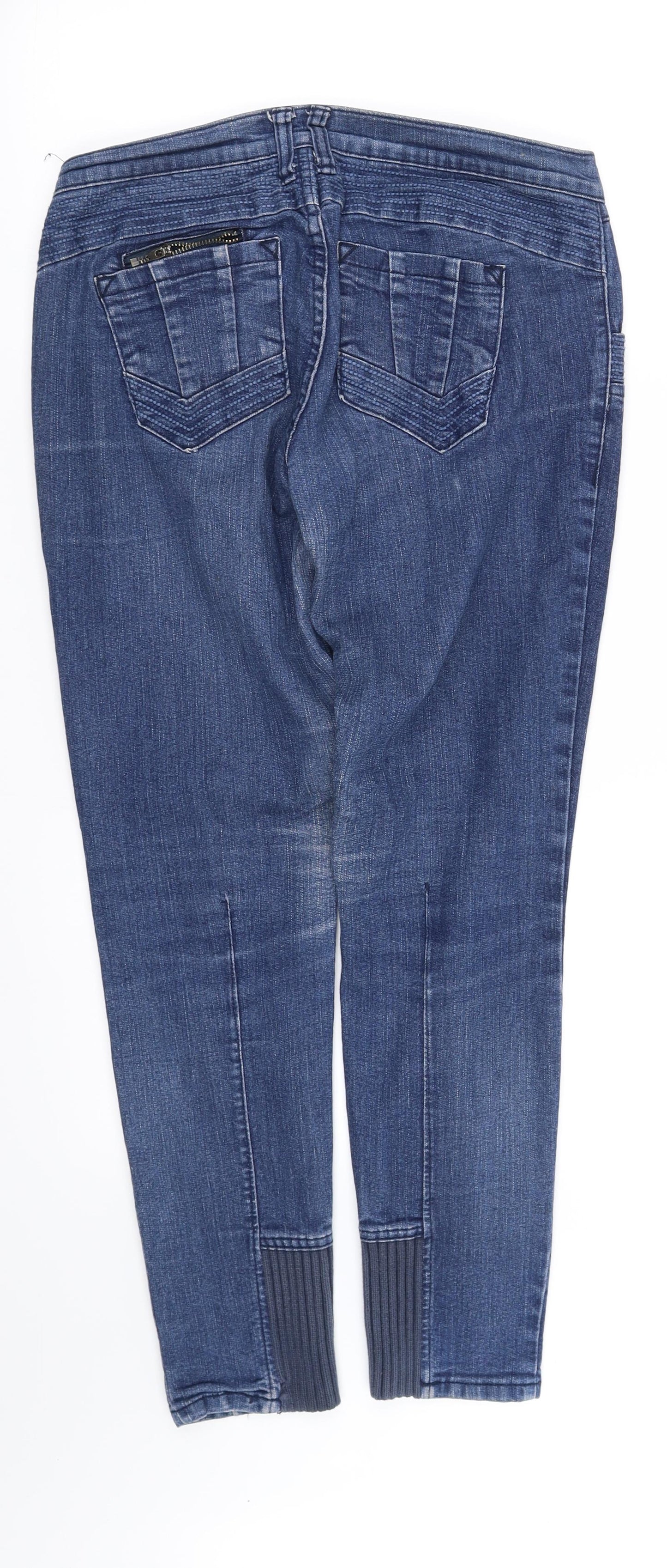 pre worn Womens Blue   Straight Jeans Size 12 L29 in