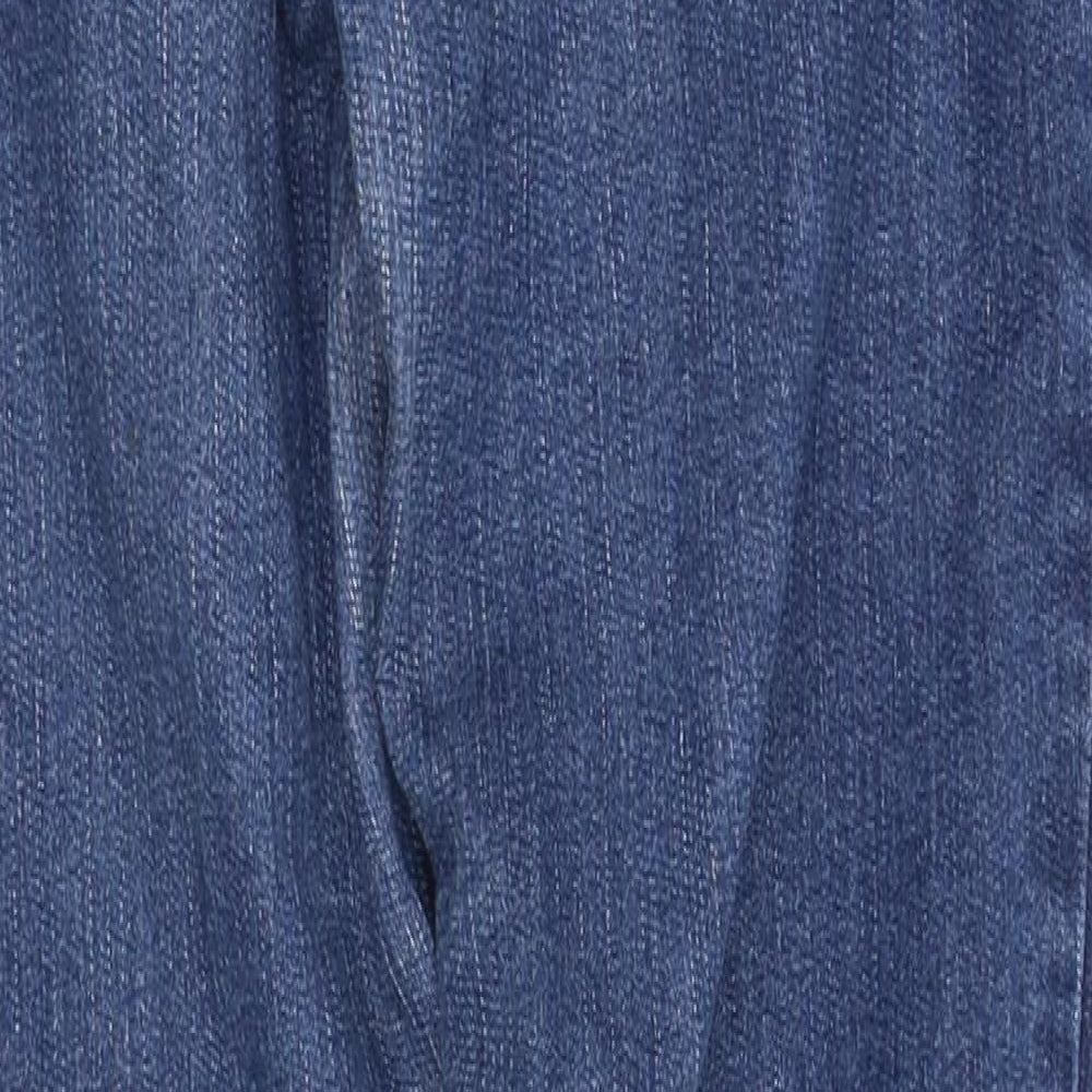 pre worn Womens Blue   Straight Jeans Size 12 L29 in