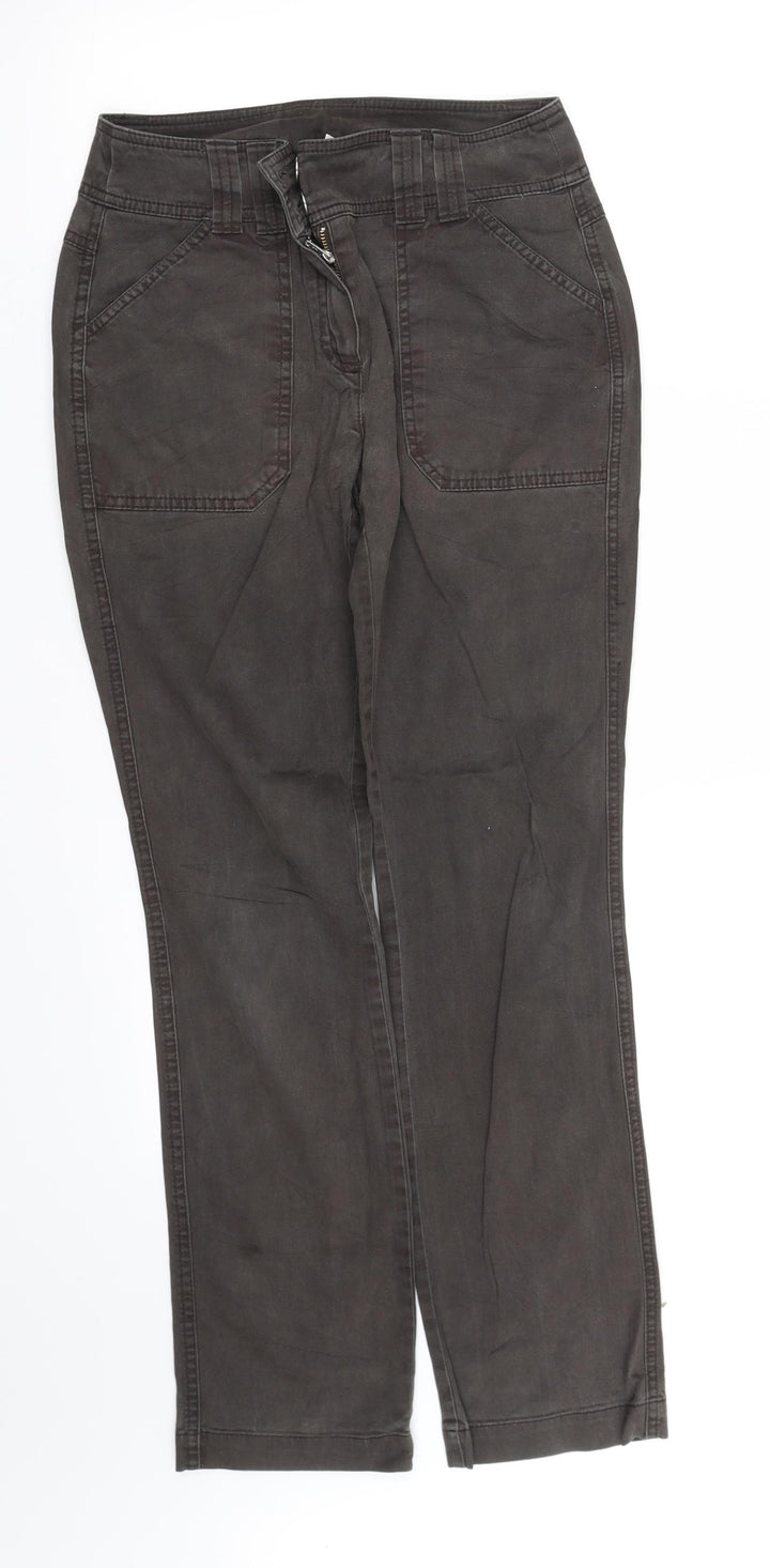 camb Womens Brown Straight Jeans Size 10 L33 in