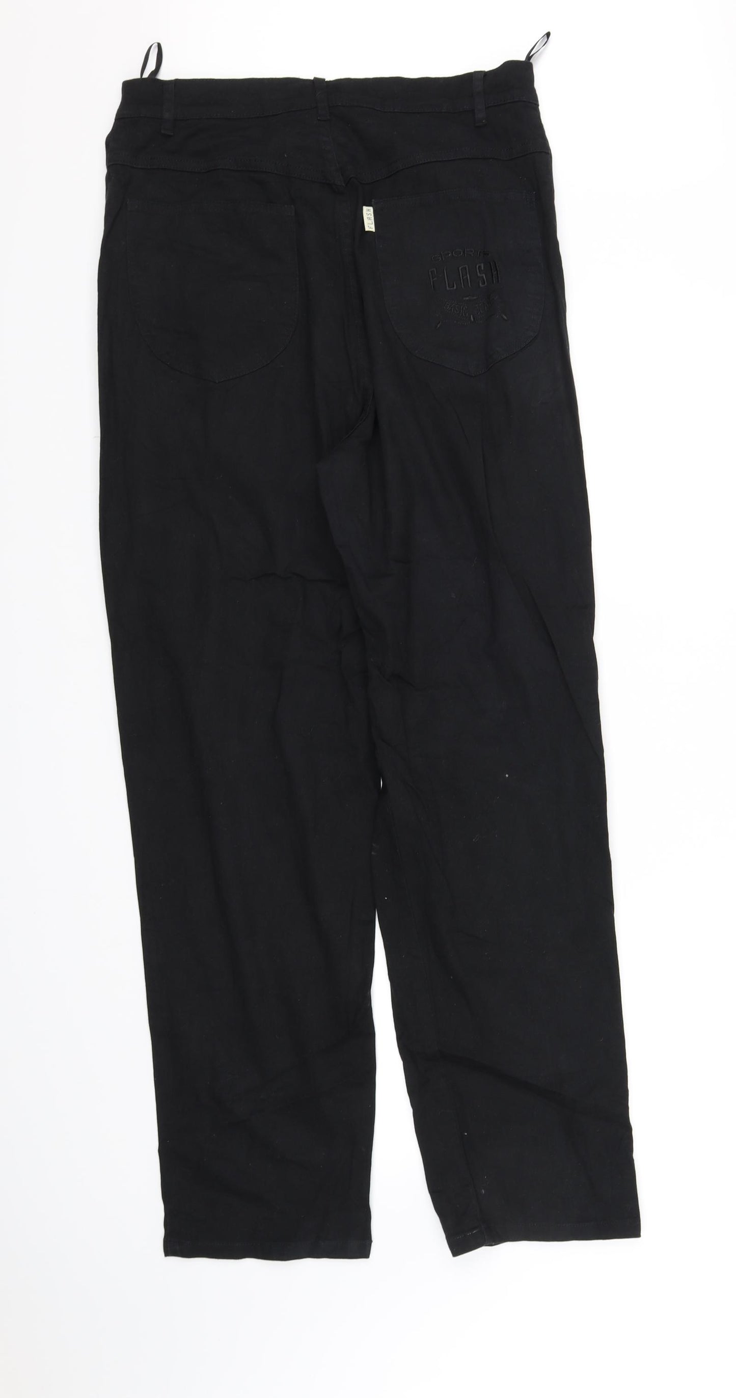 pre worn Womens Black   Trousers  Size L L37 in
