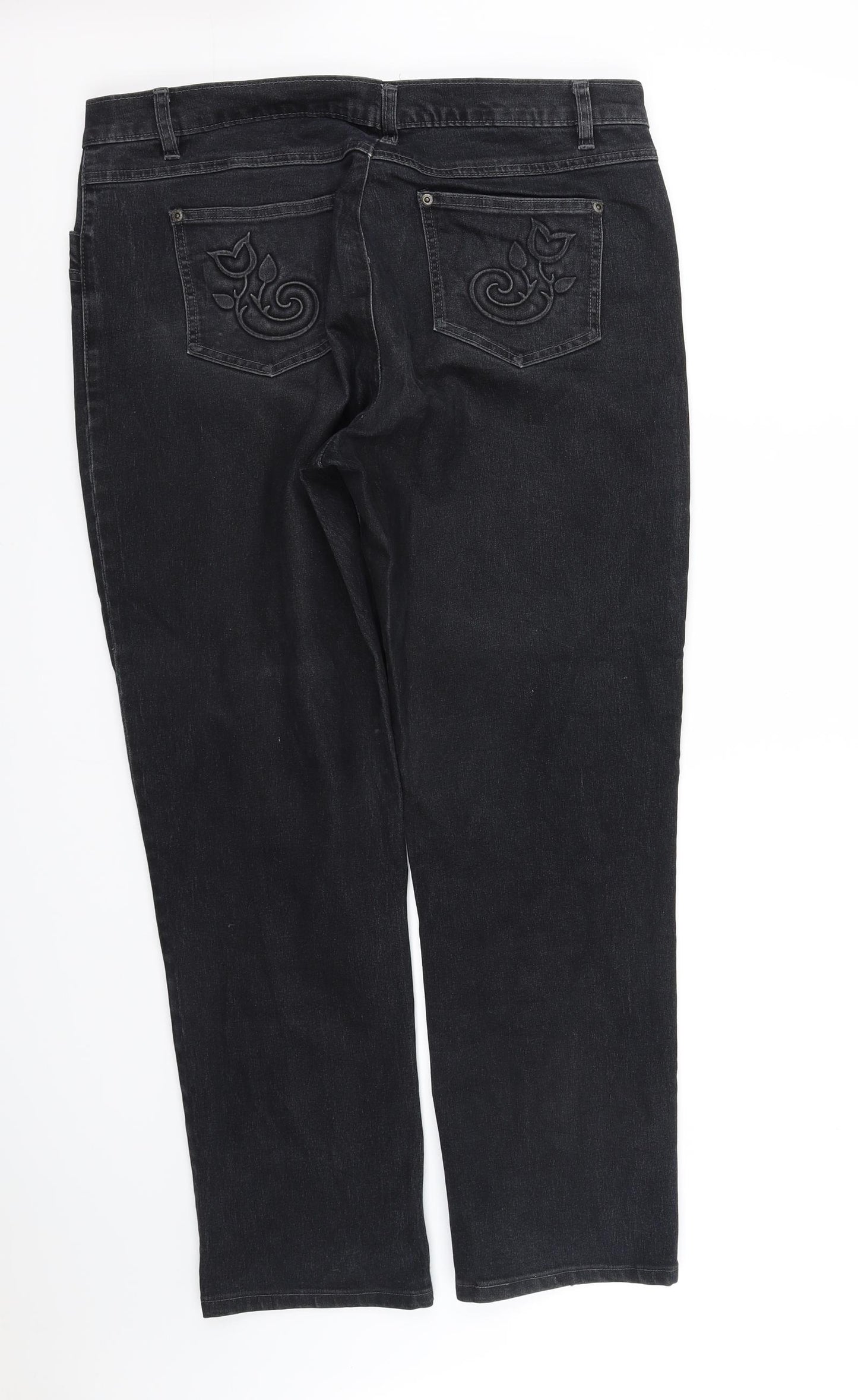 pre worn Womens Black   Trousers  Size M L38.5 in