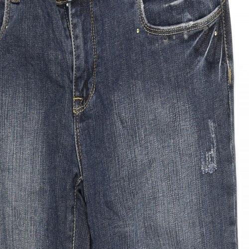 pre worn Womens Blue   Straight Jeans Size 31 in L31 in