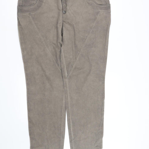 pre worn Womens Grey Houndstooth  Trousers  Size 20 in L32 in