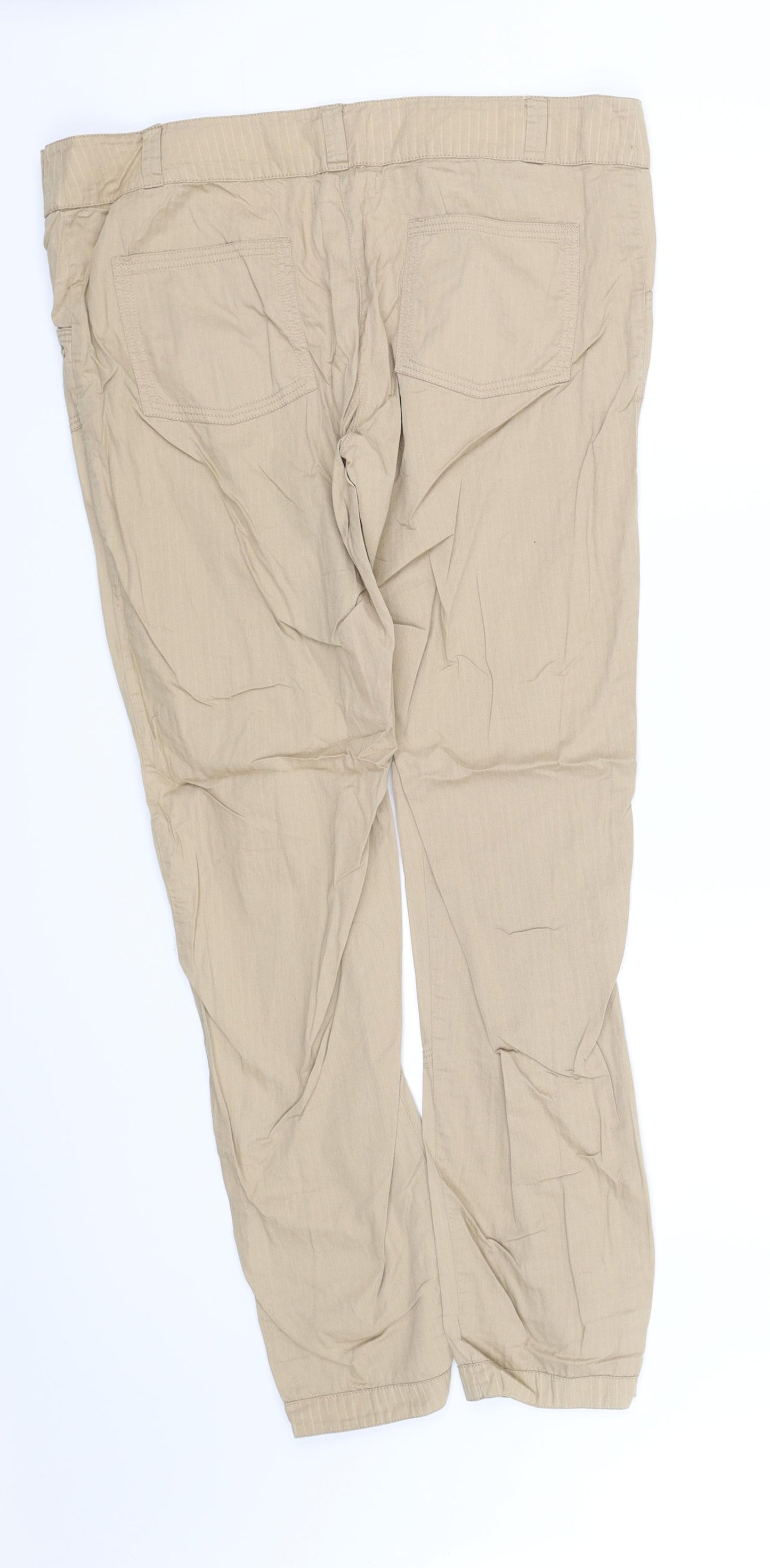 pre worn Womens Beige   Trousers  Size L L32 in