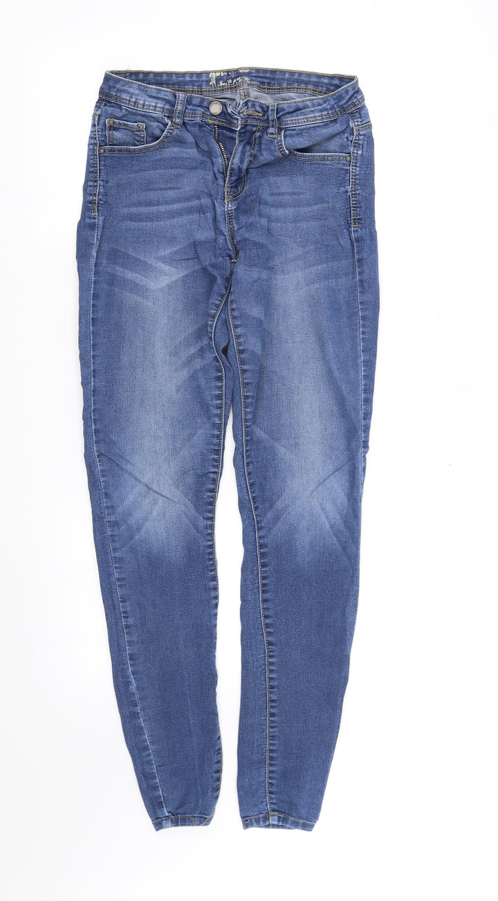 pre worn Womens Blue   Straight Jeans Size M L32 in