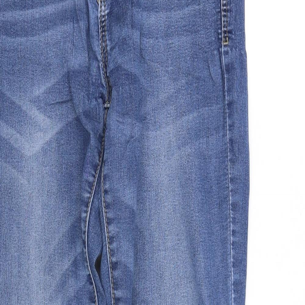 pre worn Womens Blue   Straight Jeans Size M L32 in