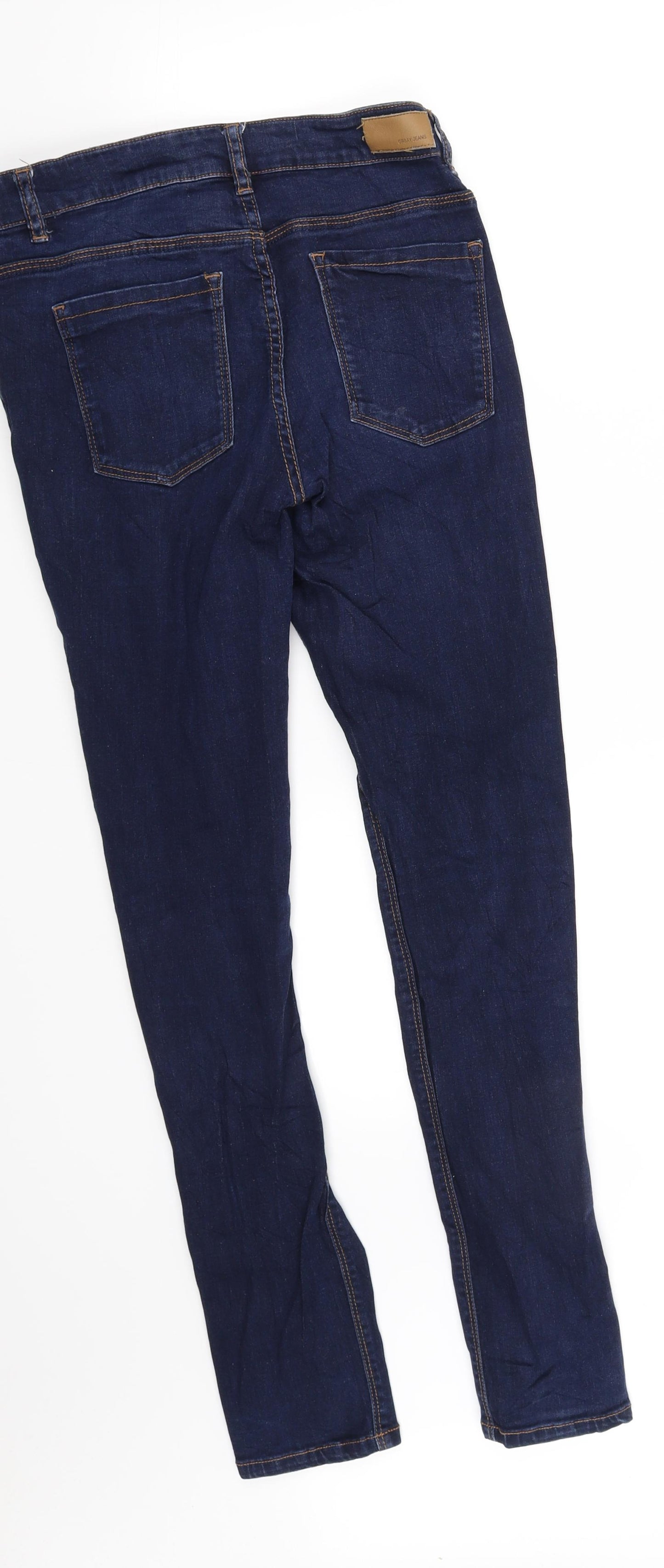 pre worn Womens Blue   Straight Jeans Size 12 L32 in