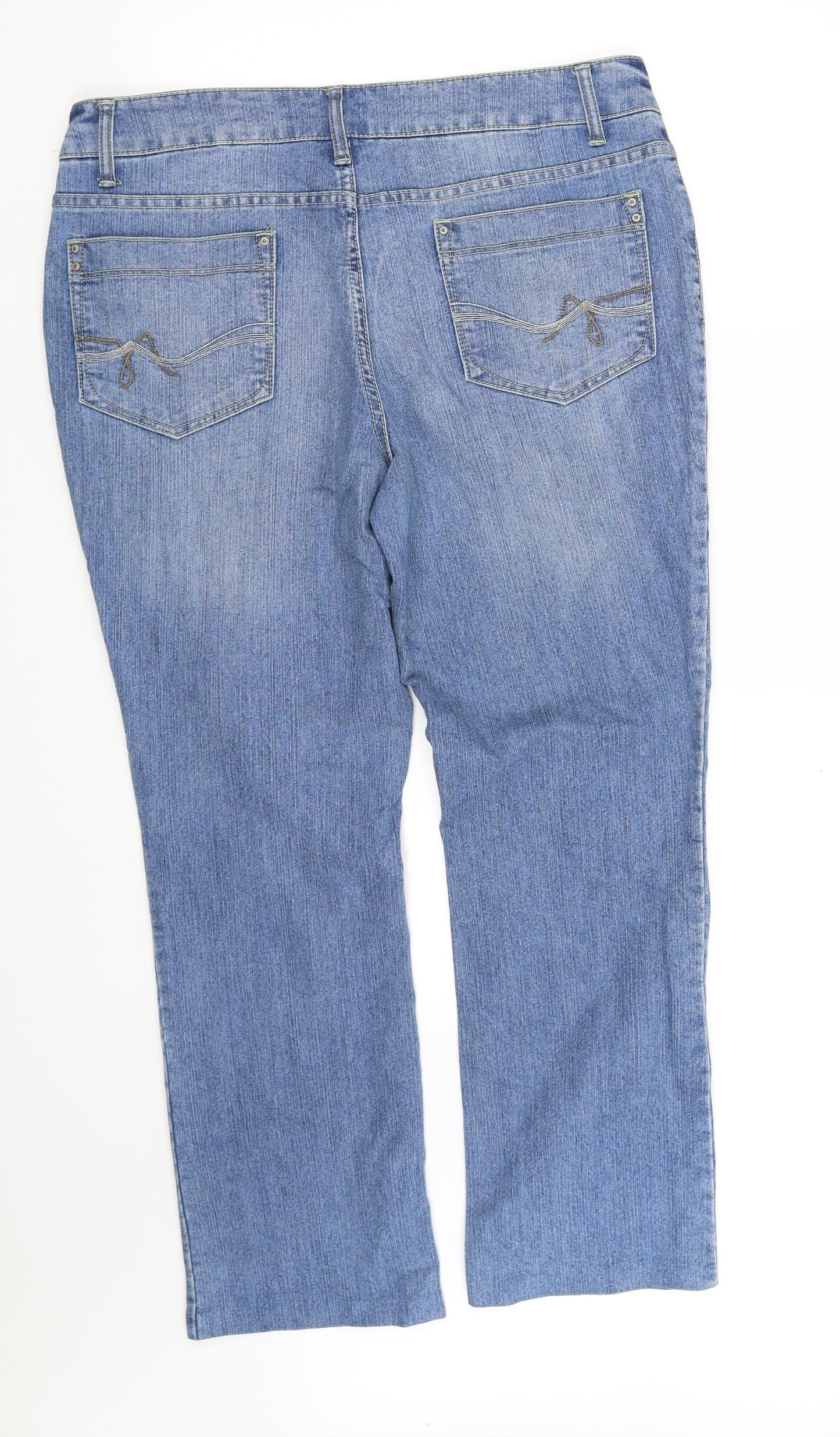 freddie glory  Womens Blue   Straight Jeans Size 16 L31 in