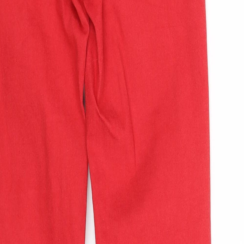pre worn Womens Red   Skinny Jeans Size 10 L31 in