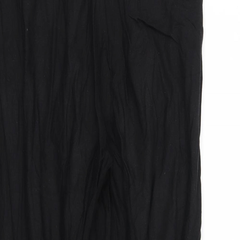Lindex Womens Black   Trousers  Size 12 L31 in