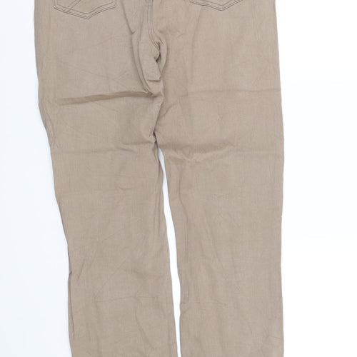 arazona  Womens Beige   Straight Jeans Size 16 L34 in