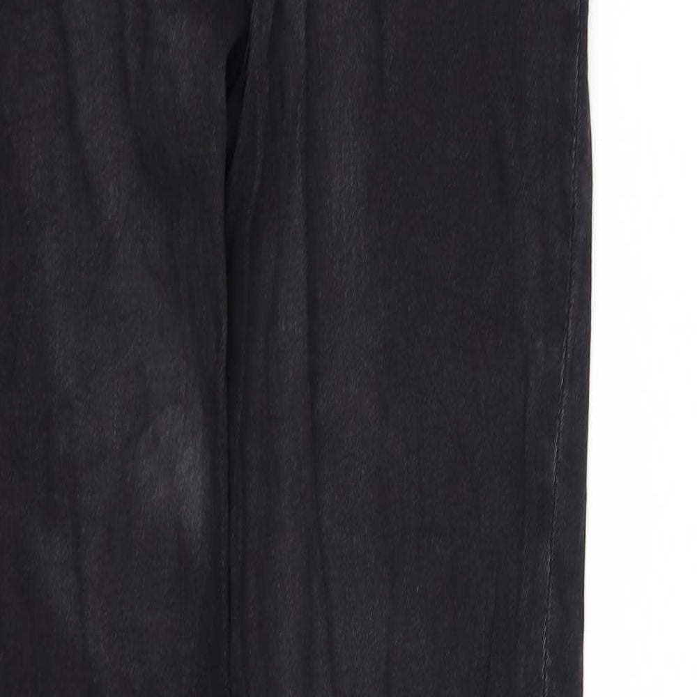 Divided Womens Black   Straight Jeans Size 12 L32 in