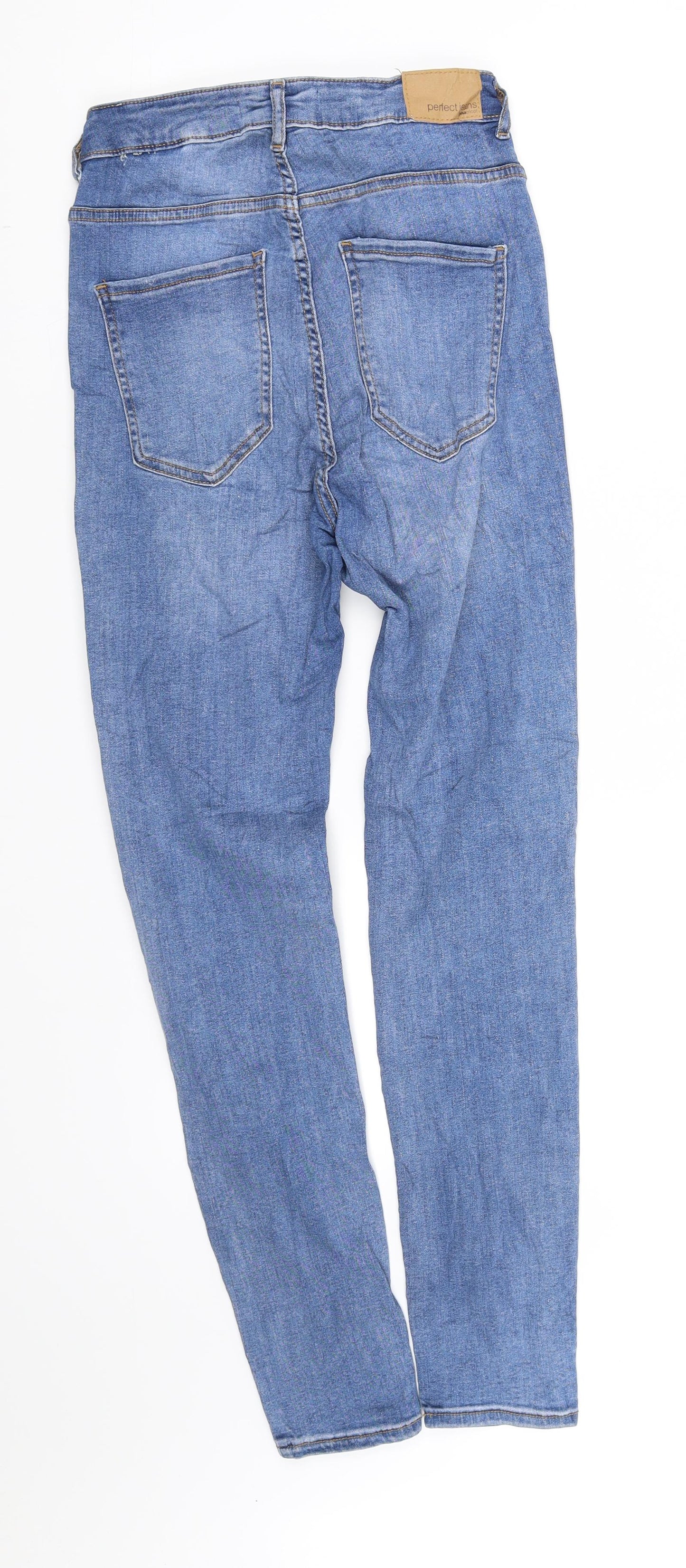 molly  Womens Blue   Straight Jeans Size L L32 in