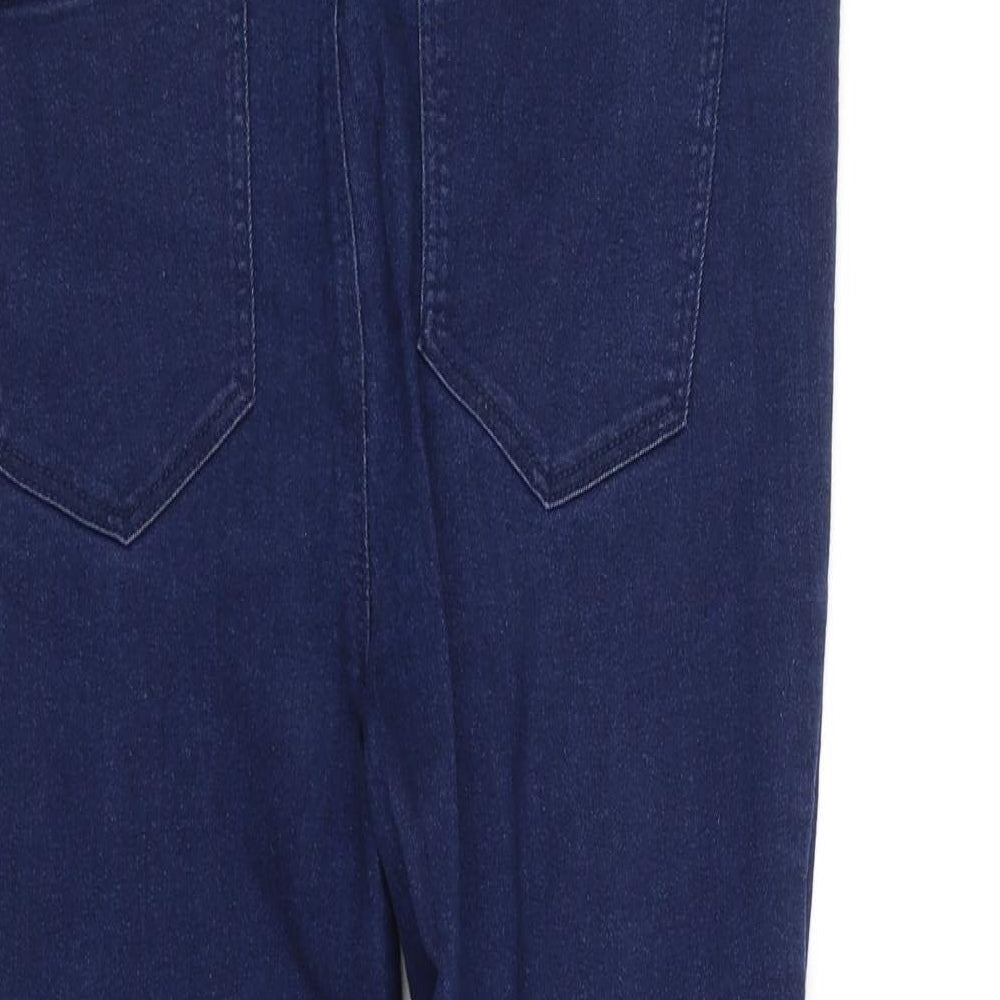deniem co Womens Blue   Straight Jeans Size 10 L25 in