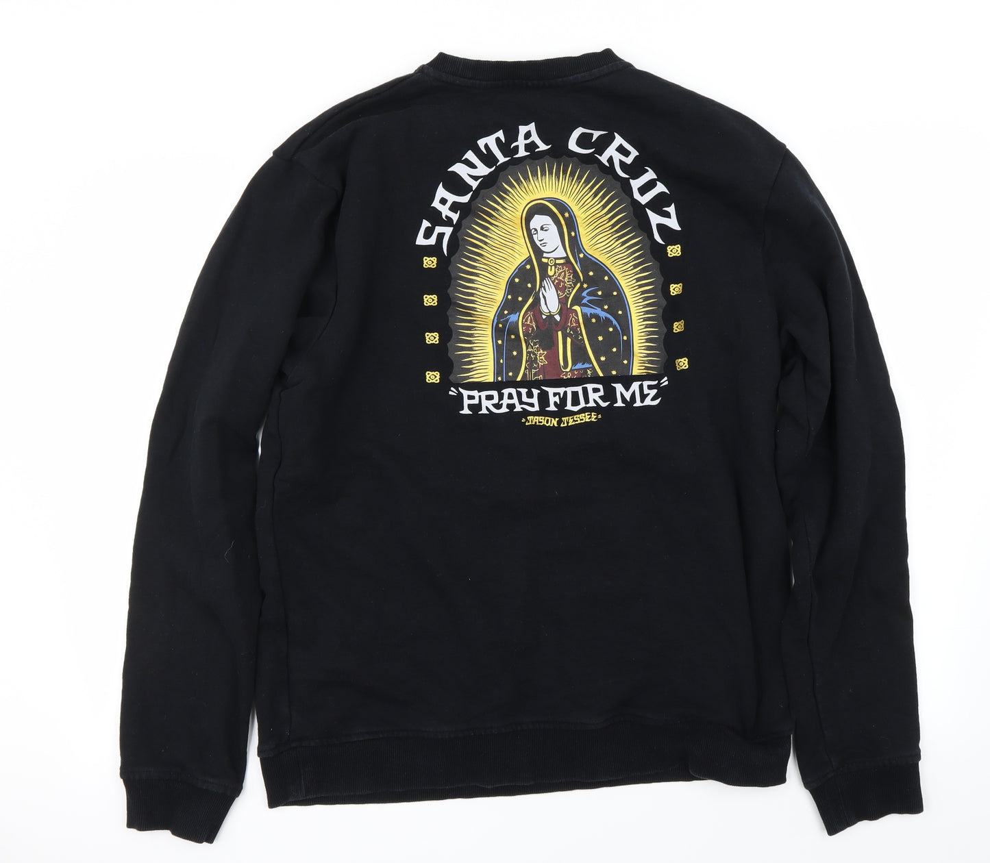 Santa Cruz  Mens Black   Pullover Jumper Size L