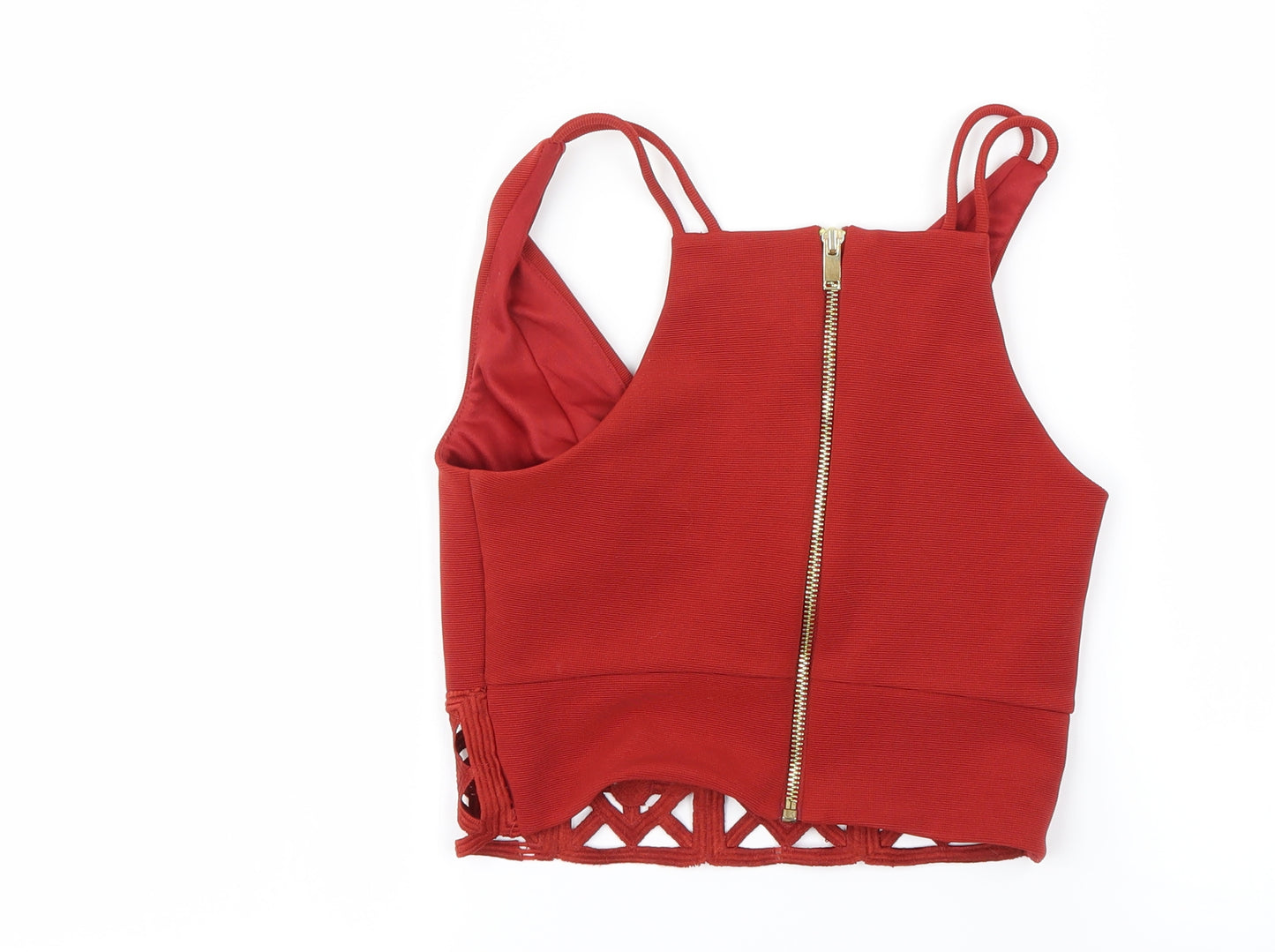 River Island Womens Red   Basic T-Shirt Size 6